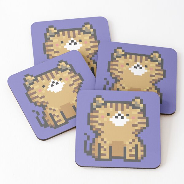 Item preview, Pixel Quiet Cat 17 designed and sold by sosorimaru.
