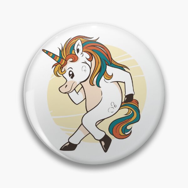 Item preview, Moon Walking Unicorn Yellow Sunset designed and sold by GulQari.