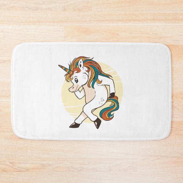 Item preview, Moon Walking Unicorn Yellow Sunset designed and sold by GulQari.