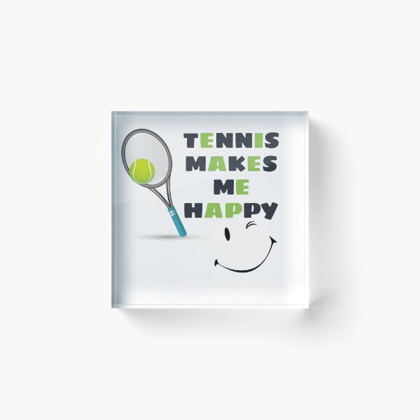 Item preview, Tennis makes me happy designed and sold by AissTee.