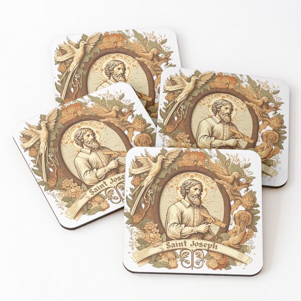 Item preview, St. Joseph's Workshop: A Tribute to the Patron Saint of Workers designed and sold by HolyThreads.