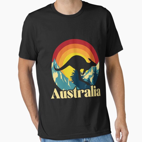Item preview, Australia Retro Kangaroo designed and sold by Huaguainders.