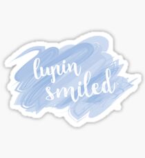 "Lupin Smiled" Sticker Sticker