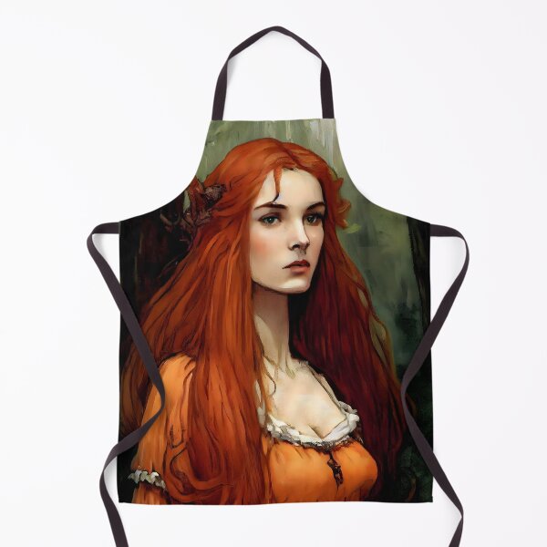 Item preview, Damsel Emma Touched By Envy Pre Raphaelite Inspired Medieval Maiden  designed and sold by CGSGraphics.