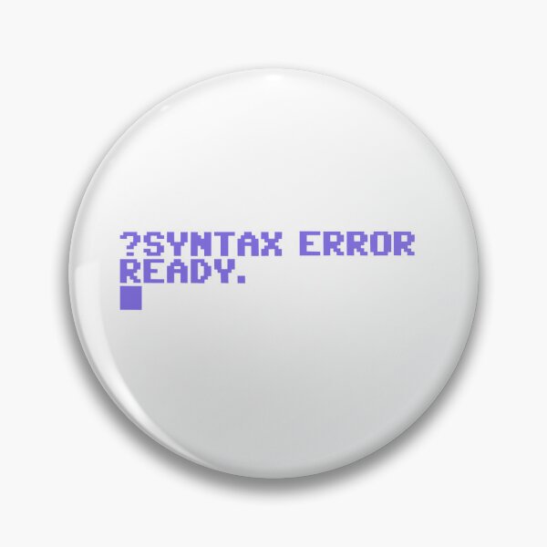 Item preview, Commodore Syntax Error designed and sold by jenikahalsey.