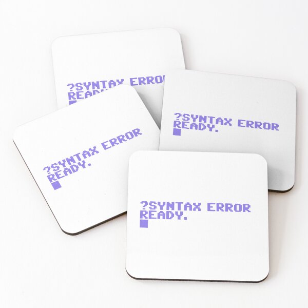 Item preview, Commodore Syntax Error designed and sold by jenikahalsey.