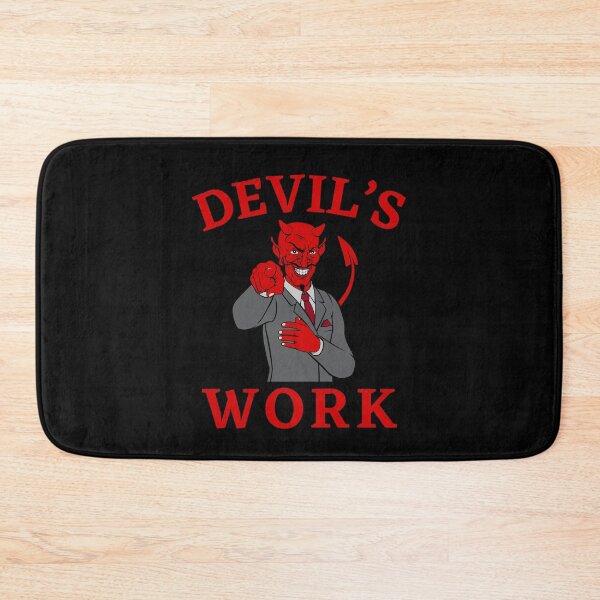 Item preview, Devil's Work Dark and Edgy for Rebels and Outcasts designed and sold by SimpliText.