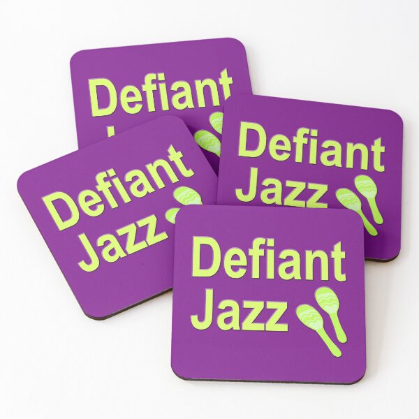 Item preview, Defiant Jazz with Maracas Yellow Green designed and sold by Karen Simon.