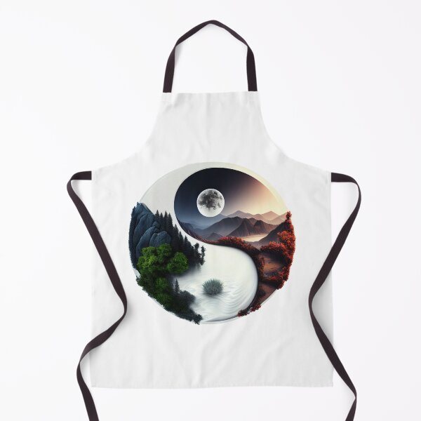 Item preview, Arte abstracto de la acuarela de Yin Yang, impresiones espirituales orientales de YinYang designed and sold by SharpDream.