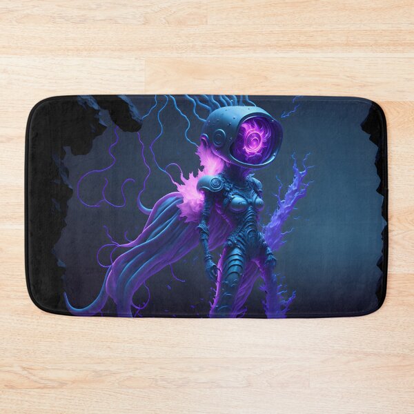 Item preview, Neon Space Heroine designed and sold by EssonDigital.