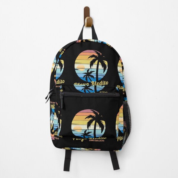 Item preview, Playa Bledito - Tropical Vintage Sunset, Cabo San Lucas, Mexico, Fishing designed and sold by Sun Sand & Sea Art.