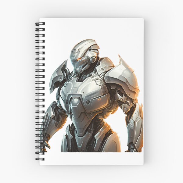 Item preview, Futuristic Power Armor Sticker: Upgrade Your Style designed and sold by DaydreamDepot.