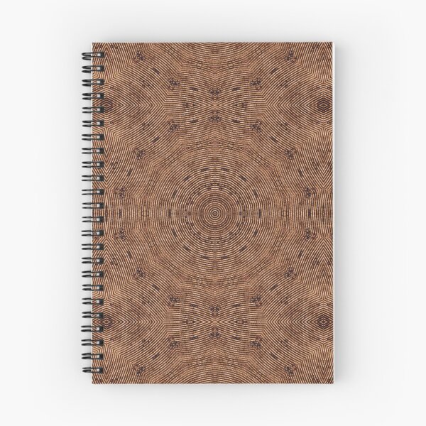 Item preview, Grunge Copper Striation Kaleidoscope Pattern 6 designed and sold by Swabcraft.