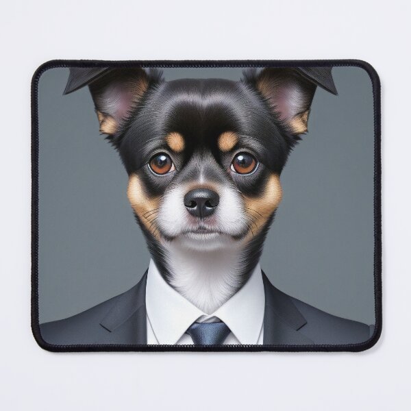 Item preview, Portrait of a dog in a Suit - Affenpinscher designed and sold by Damitan.