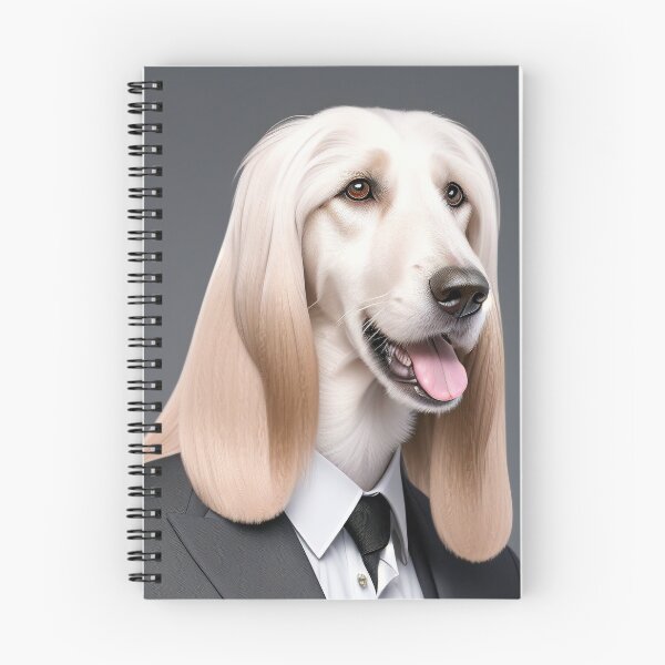 Aperçu de l'œuvre Portrait of a dog in a Suit - Afghan Hund créée et vendue par Damitan.