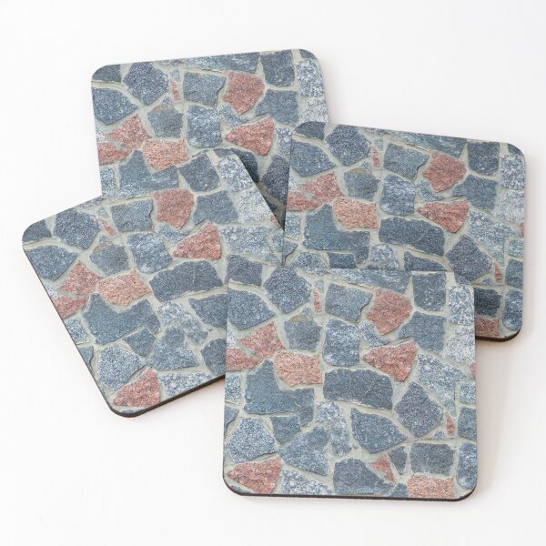 Item preview, Medieval Charm - Castle Stone Wall Pattern designed and sold by simpleones.