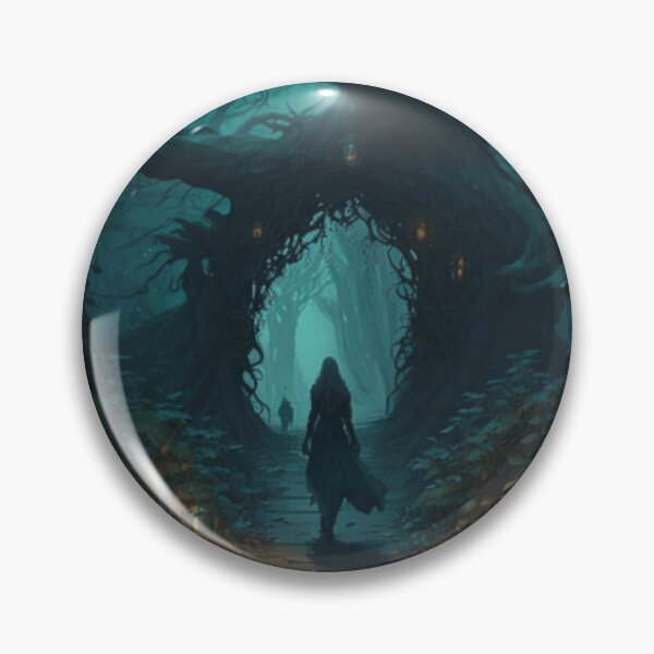 Item preview, Mysterious Forest - Fantasy Art designed and sold by FantasyFusion.