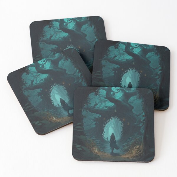 Item preview, Mysterious Forest - Fantasy Art designed and sold by FantasyFusion.