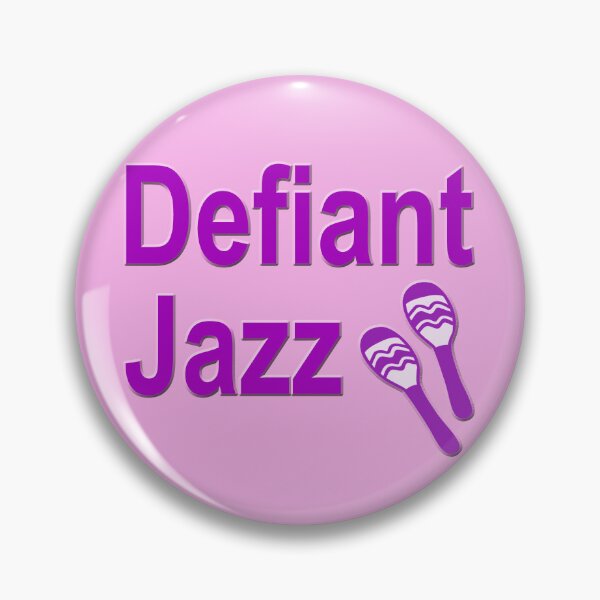 Item preview, Defiant Jazz with Maracas Purple designed and sold by Karen Simon.