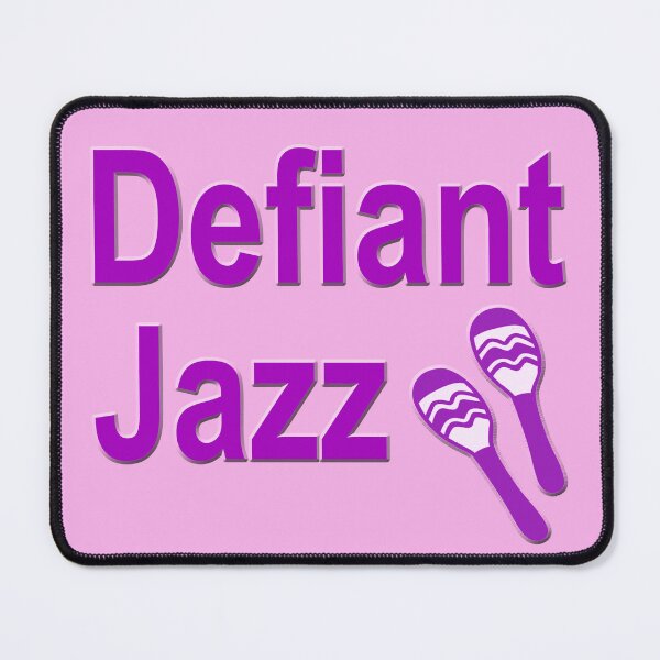Item preview, Defiant Jazz with Maracas Purple designed and sold by Karen Simon.