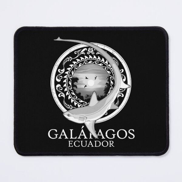 Item preview, Thresher shark Galápagos Ecuador designed and sold by NicGrayGraphic.