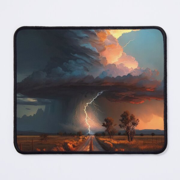 Item preview, ThunderStorm In The Lonely Field designed and sold by Crystal Heaven.