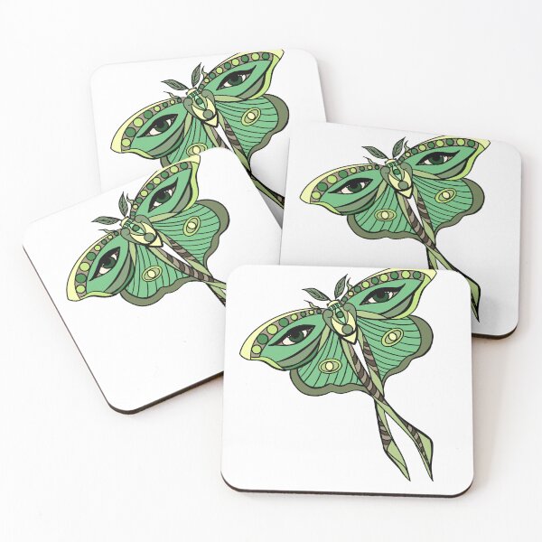 Item preview, Eyes wide Luna moth designed and sold by ShelbyKobra.