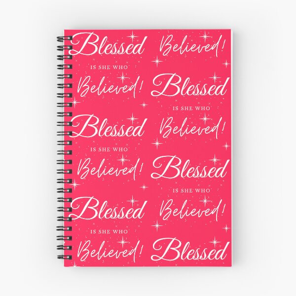 Item preview, BLESSED IS SHE WHO BELIEVED designed and sold by True Vine Apparel JA.