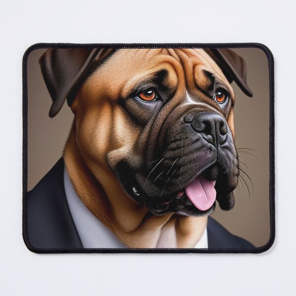 Item preview, Portrait of a dog in a Suit - Bullmastiff designed and sold by Damitan.