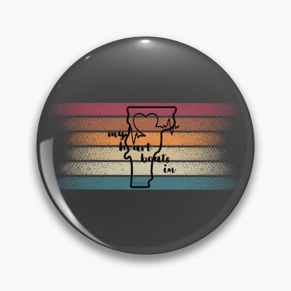 Artikelvorschau, Mein Herz schlägt in Vermont entworfen und verkauft von HooYooTeeTees.