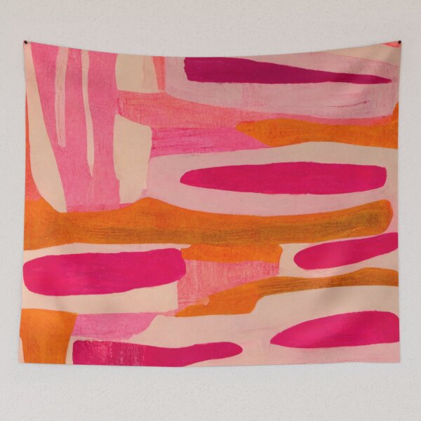 Item preview, Abstract Pink Collage Groovy Aesthetic designed and sold by trajeado14.