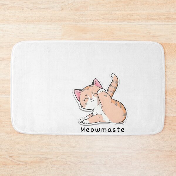 Item preview, Meowmaste, Cute Yoga Cat Baby designed and sold by VisualVibesVV.