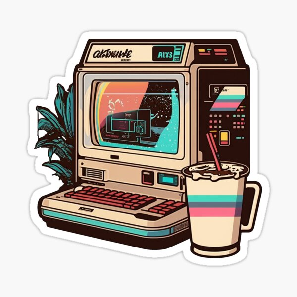 Item preview, Retro "State of the Art" computer designed and sold by mukraker.