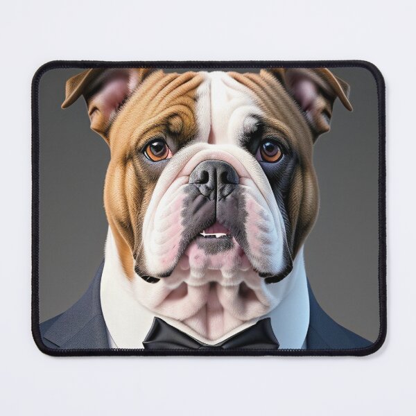 Item preview, Portrait of a dog in a Suit - Bulldog designed and sold by Damitan.
