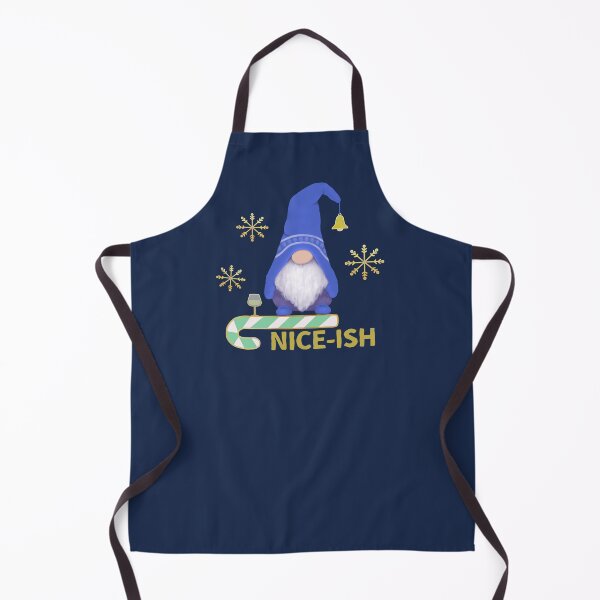Item preview, Niceish Nice Naughty List Gnome Drawing - Merry Christmas Funny Gnome Naughty List designed and sold by ViewerEqualsPhoton.