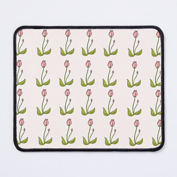 Item preview, Pink Tulip Patterned designed and sold by flowerfieldsart.