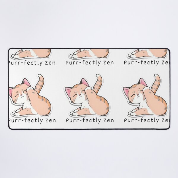 Item preview, Purr-fectly, Cute Yoga Cat Baby designed and sold by VisualVibesVV.