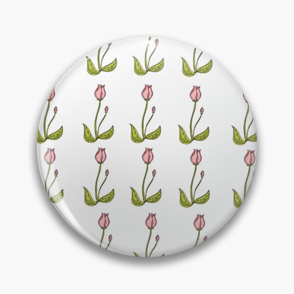 Item preview, Pink Tulip Patterned designed and sold by flowerfieldsart.