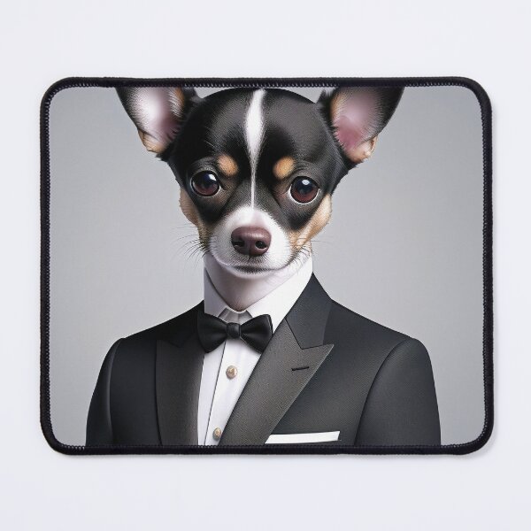 Item preview, Portrait of a dog in a Suit - Chihuahua designed and sold by Damitan.