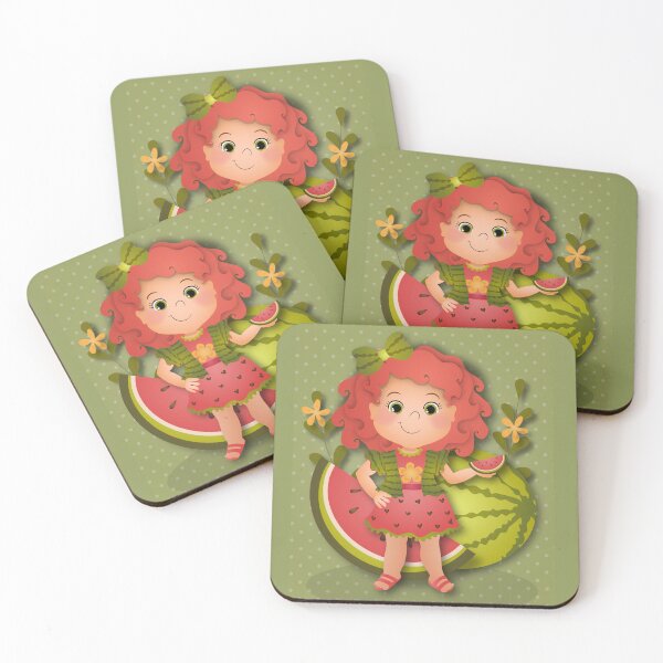 Item preview, Watermelon girl designed and sold by ArtCarollina.