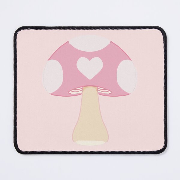 Item preview, Pink with white heart Mushroom  designed and sold by Abyssalbee.