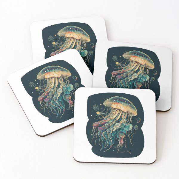 Item preview, Vintage Jellyfish designed and sold by CosyDesign.