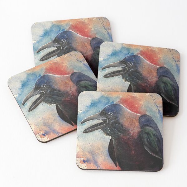 Item preview, Watercolour Crow Collection designed and sold by Ivy Uttaro.
