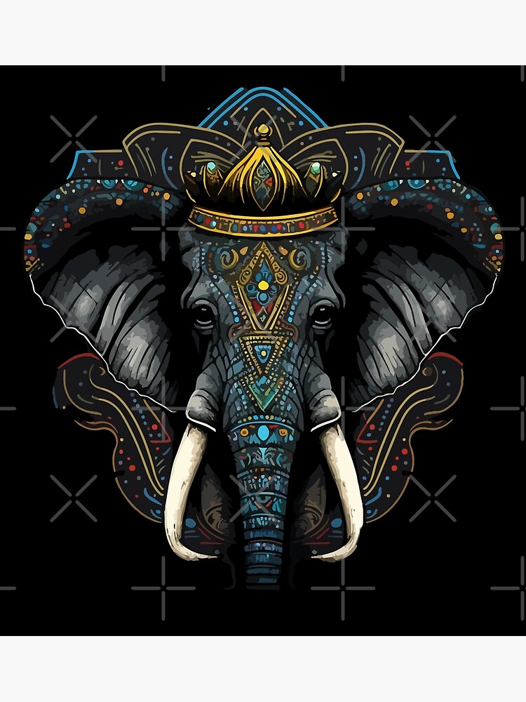 Elephant Mandala Leggings - Spirit Edition - S