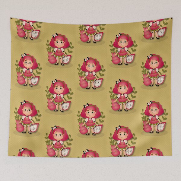 Item preview, Grape fruit girl designed and sold by ArtCarollina.