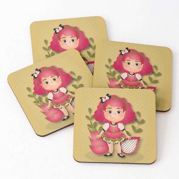 Item preview, Grape fruit girl designed and sold by ArtCarollina.