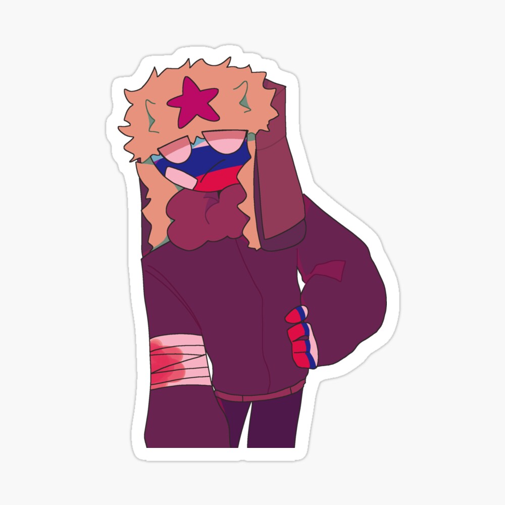 Countryhumans // RUSSIA Magnet for Sale by CandyZONE