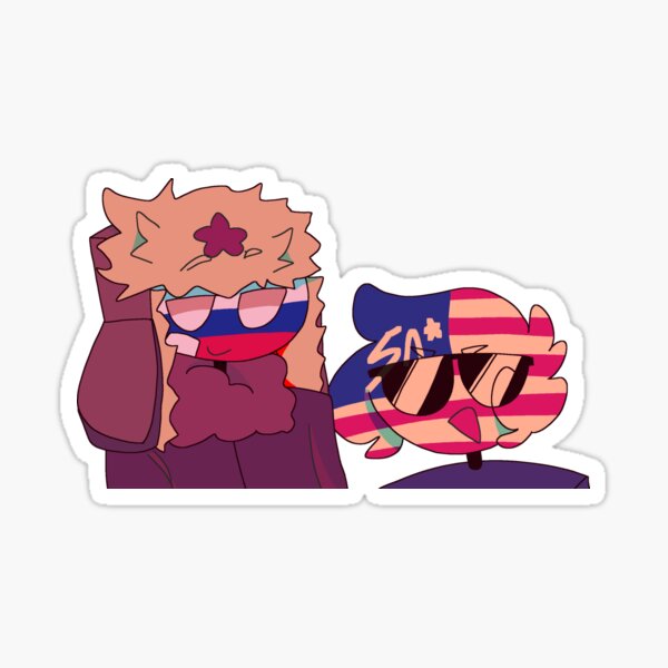 Russia Boy (no background) - CountryHumans | Sticker