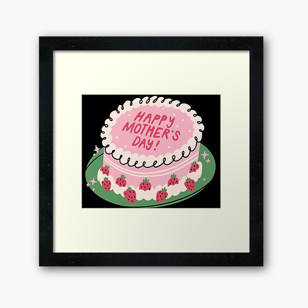 Vista previa del artículo con la obra «¡Feliz día de la madre!», diseñado y vendido por AlyssaAdamz.