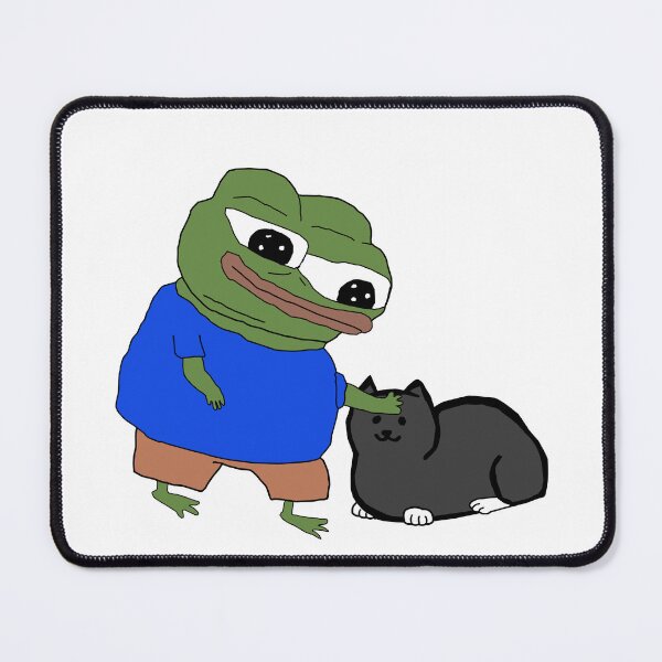 Item preview, Gatze streicheln or Pepe pets cat meme designed and sold by Pivial.